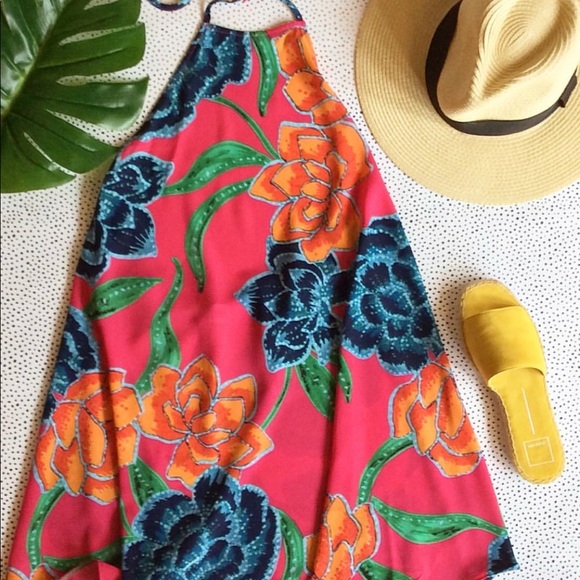 Show Me Your Mumu Katy Halter Floral Dress - Picture 4 of 4